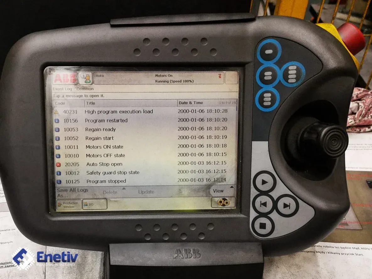 ABB FlexPendant DSQC 679 (3HAC028357-001): Damaged Screen, No Touch Response and Restarts - Panel, Cable or IRC5 Controller?